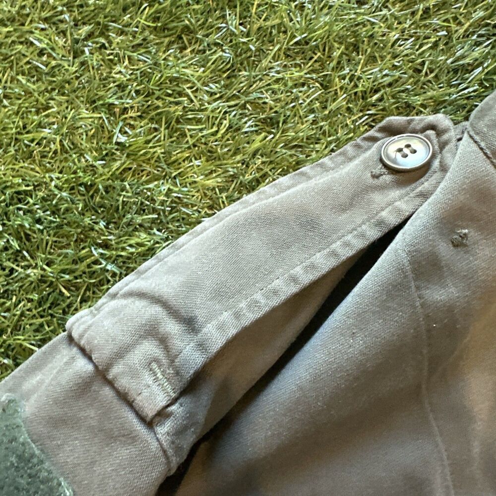 VINTAGE ARMY MILITARY Green COAT JACKET MENS 96 M 7080/9000 WAREIN LILLE 1988 - Picture 15 of 16